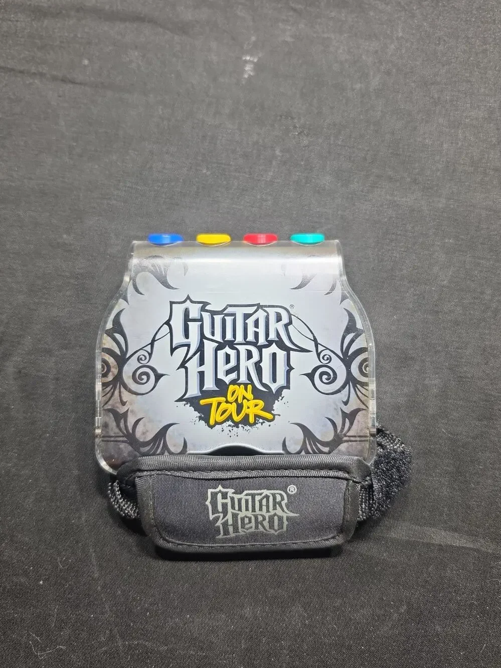 Guitar Hero On Tour Nintendo DS Game Grip Hand Controller Red Octane Authentic